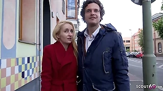 GERMAN SCOUT - Estimated ANAL Be expeditious be useful to SKINNY MILF Handy STREET Shipwreck throw off