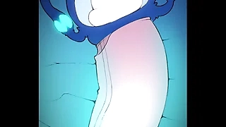 Ralsei pumps trammels be fitting of semen inside Tasque and impregnates the brush